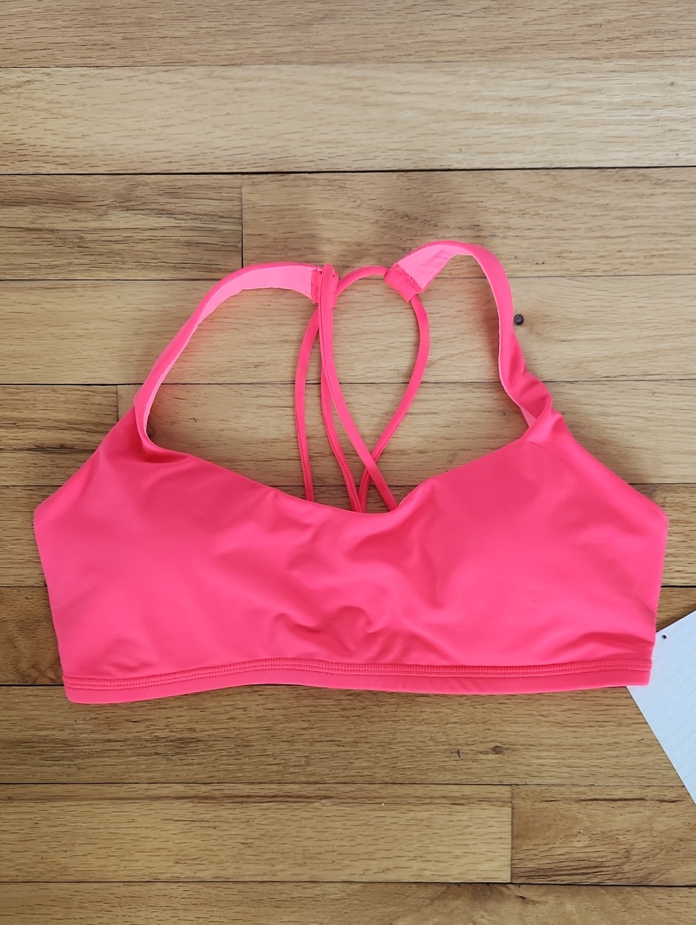 NWT Lululemon Free To Be bra. Size 8. Razzle